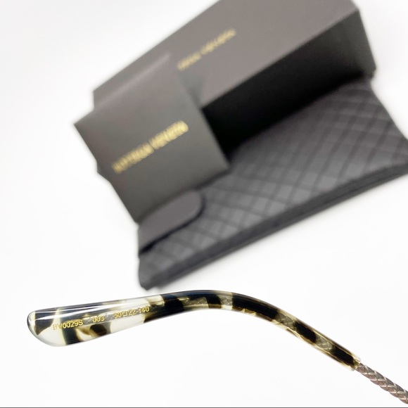 Bottega Veneta 50mm Core Cat Eye Sunglasses in Cream/Silver main image 7